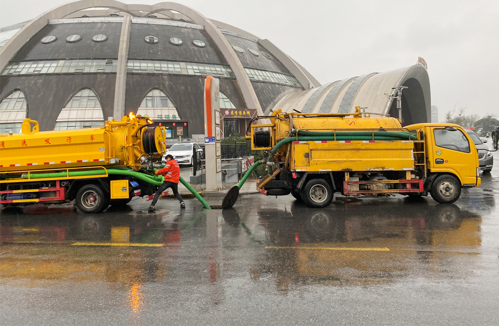 271江宁商场管道清淤